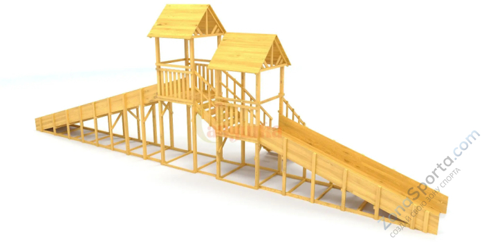 Зимняя горка Савушка Зима Wood 7/4 Зимняя горка Савушка Зима Wood 7/4