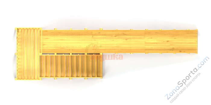 Зимняя горка Савушка Зима Wood-8 Зимняя горка Савушка Зима Wood-8