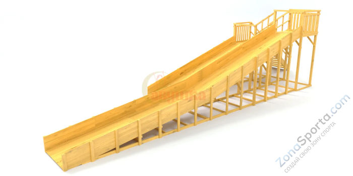 Зимняя горка Савушка Зима Wood-9 Зимняя горка Савушка Зима Wood-9
