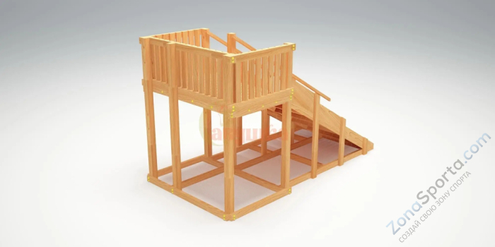 Зимняя горка Савушка Зима Wood-3 Зимняя горка Савушка Зима Wood-3