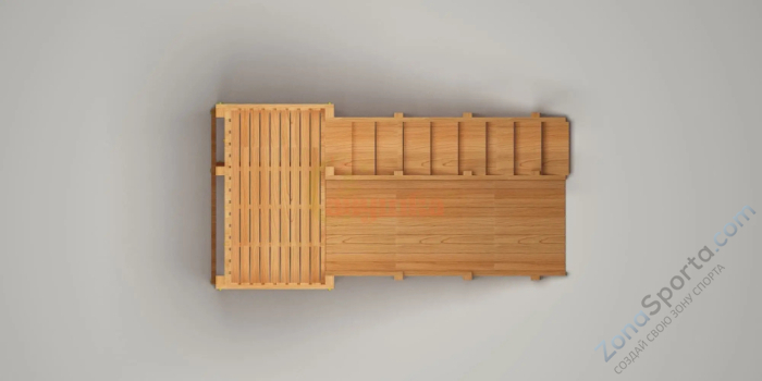 Зимняя горка Савушка Зима Wood-3 Зимняя горка Савушка Зима Wood-3