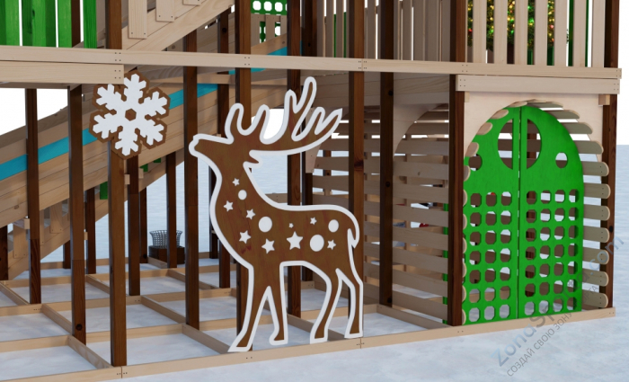 Зимняя горка Волшебная Зима 4 Зимняя горка Волшебная Зима 4